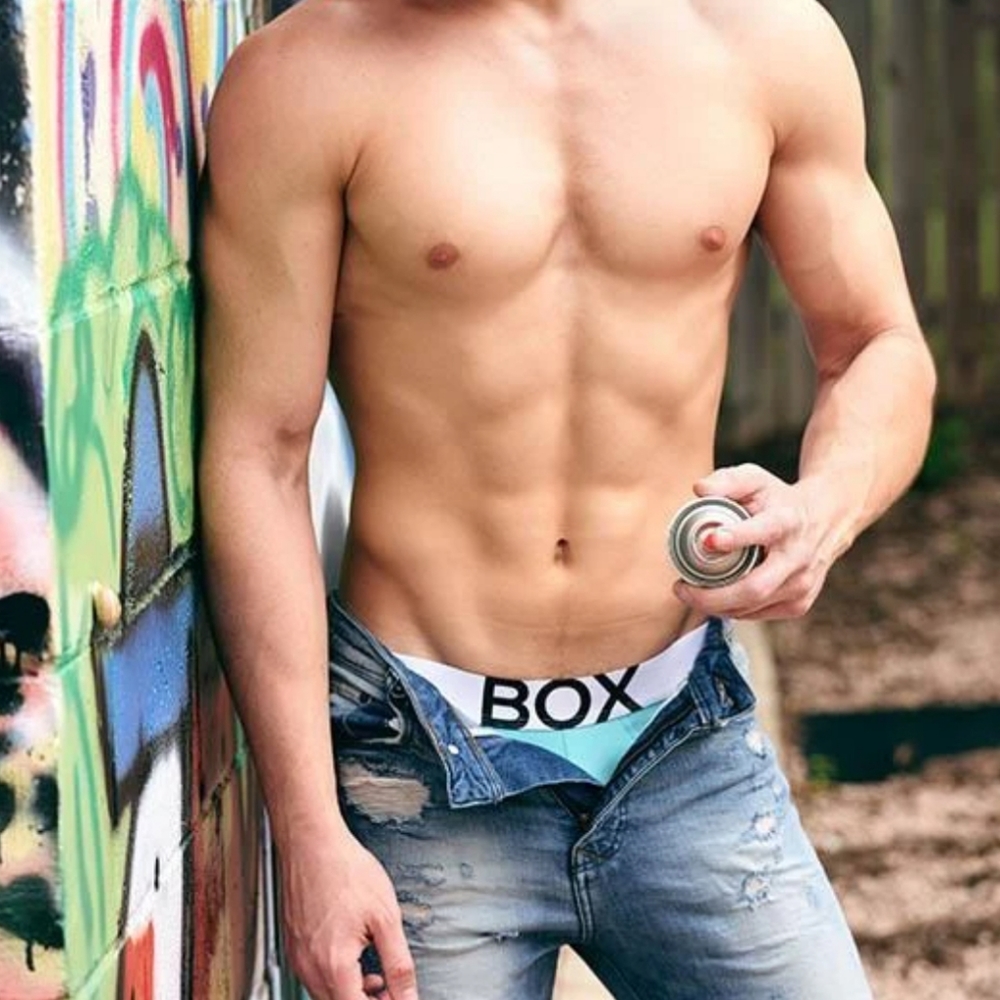 BOX Briefs.  Size S/M